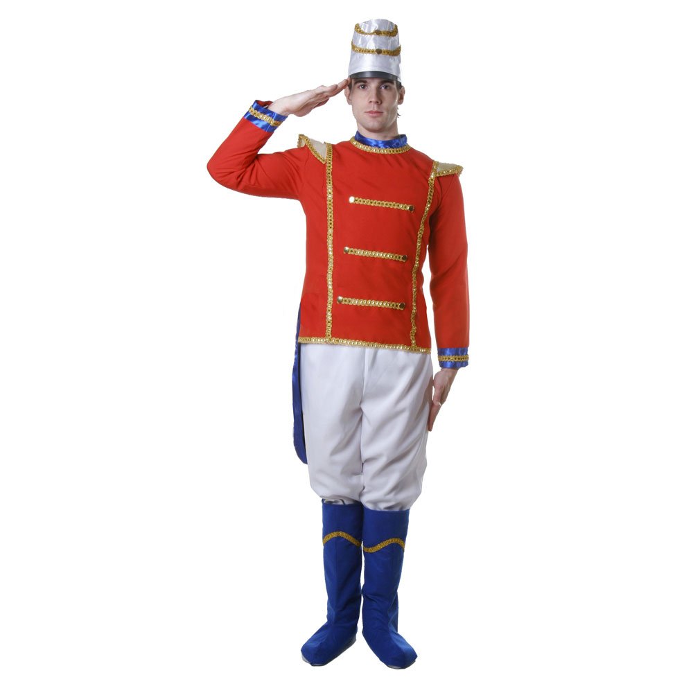 Dress Up America Adult Soldier Costume, Deluxe Toy Soldier Costume for Adult