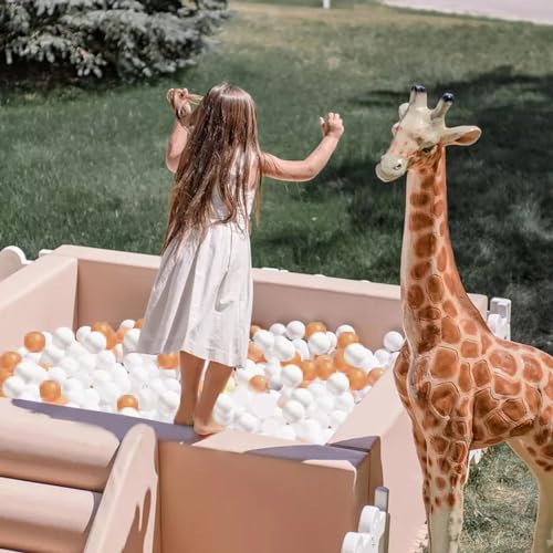 image for STARBOLO Ball Pit Balls for Kids- 100 Pieces Colorful Balls - Pearl Go