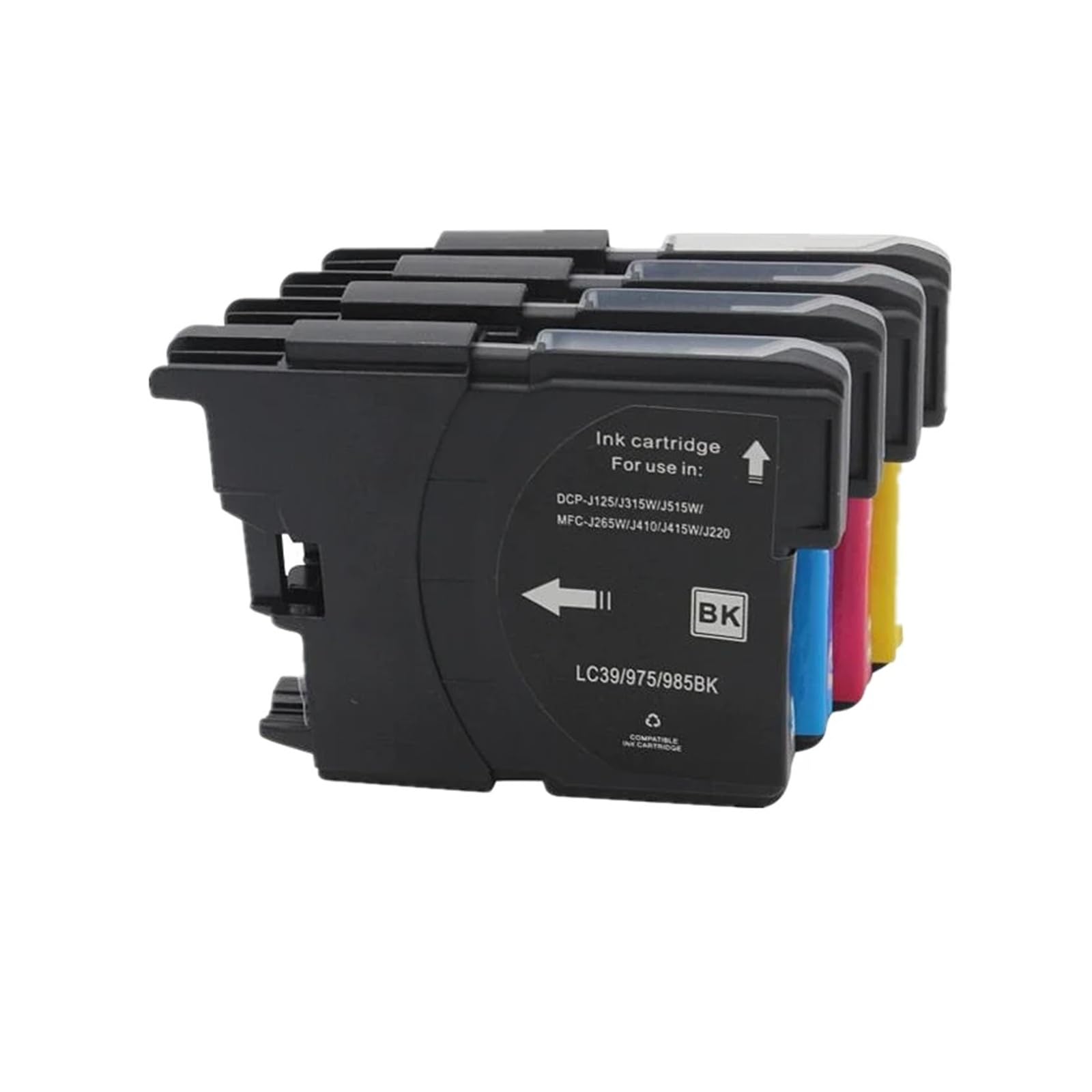 Cartuchos de Tinta LC985 compatibles con Brother DCP-J140W J145C J165C | J195C J197C J383C J385C J390CN MFC-J265W J410 J415W J220, suministro de tinta(1SET)