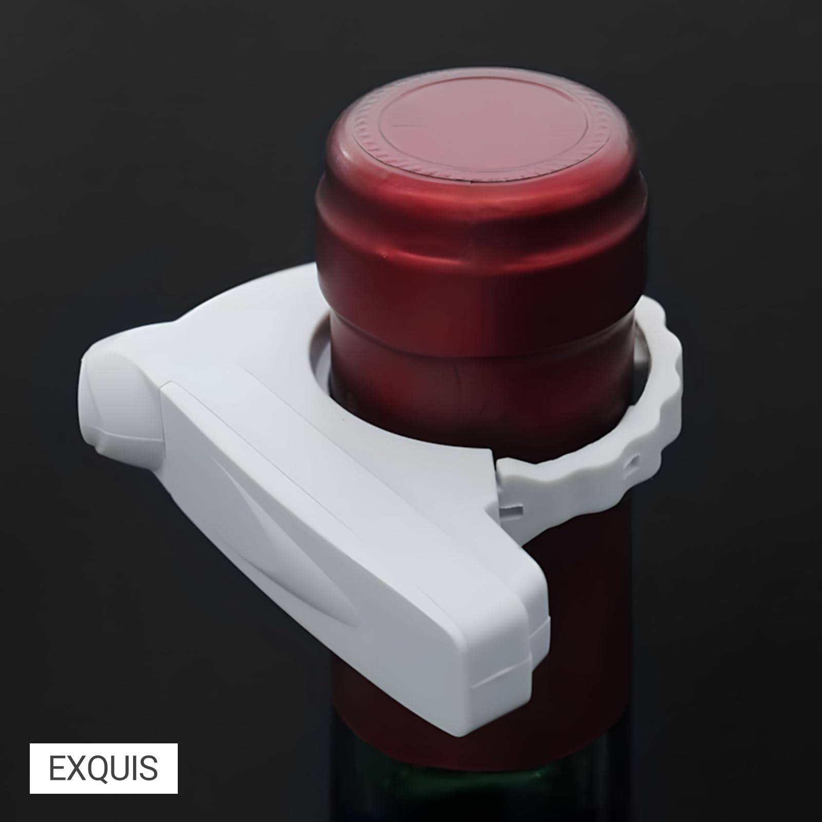 Étiquettes Antivol pour Bouchons de Bouteilles, 58 kHz AM Cadenas Antivol Réutilisable en Plastique pour Bouteilles de Vin Spiritueux Protection EAS pour Magasins (50 pièces)