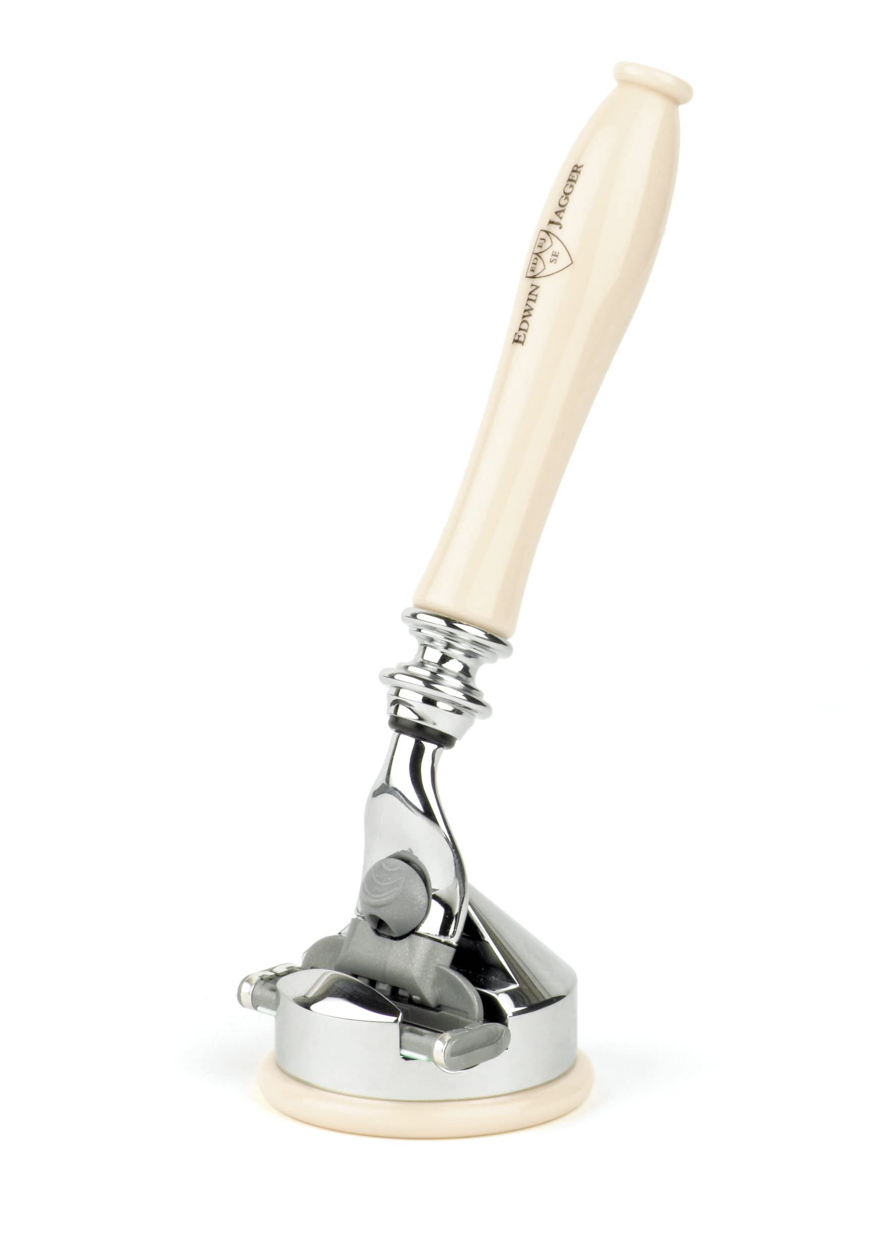 Edwin Jagger Chatsworth Range Handle Compatible With Gillette Mach 3 Cartridges (Imitation Ivory)