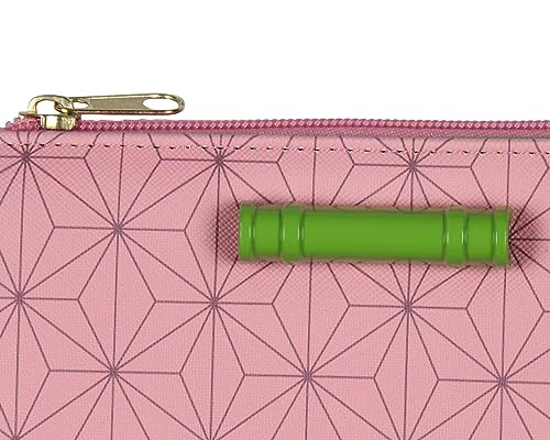 Bioworld Demon Slayer: Kimetsu no Yaiba Nezuko Kimono Print Continental Flap Wallet4