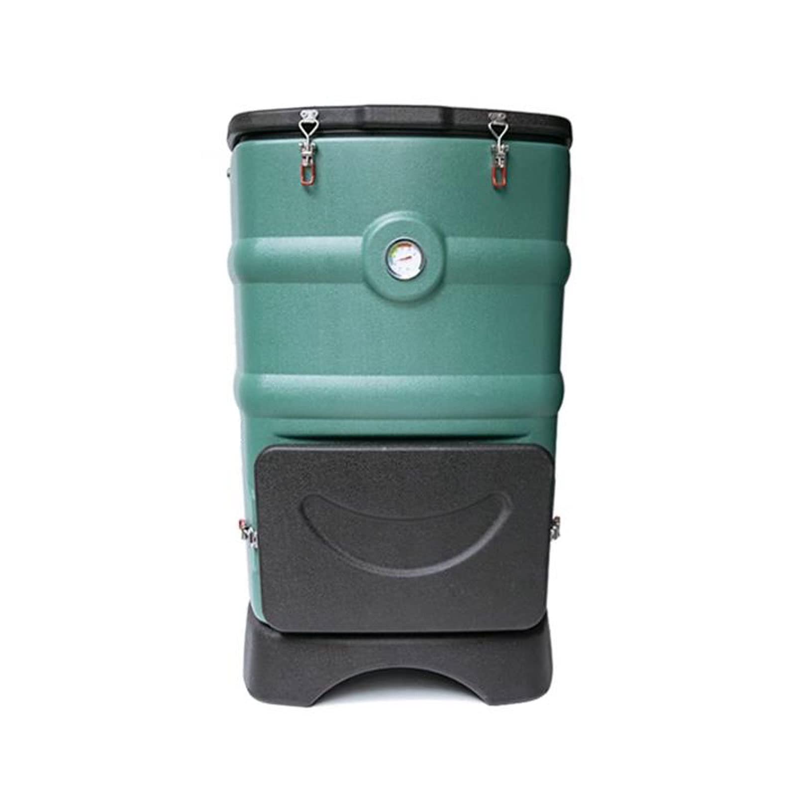 Compostador Jardín Contenedor de compost aislado de 110 l/29 galones con sistema de ventilación, compostaje rápido durante todo el año, compostador térmico for exteriores con termómetro Compostera Org