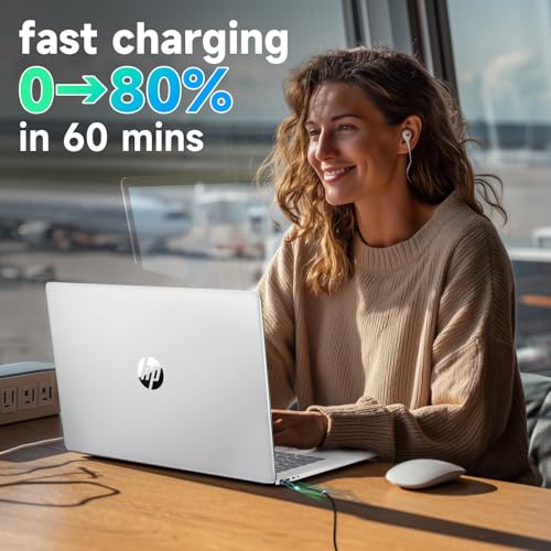 Image of HP 17 Laptop for Business & Study, Intel 8-Core i3 Processor, 17.3 inch Anti-Glare Display, 16GB RAM, 512GB SSD, Windows 11 Pro, AI Copilot, Numeric Keypad, Up to 9 Hours, Fast Charge Kit