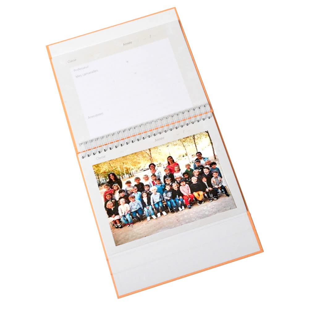 Album photos de classe personnalisable crèche maternelle lycée Pèche
