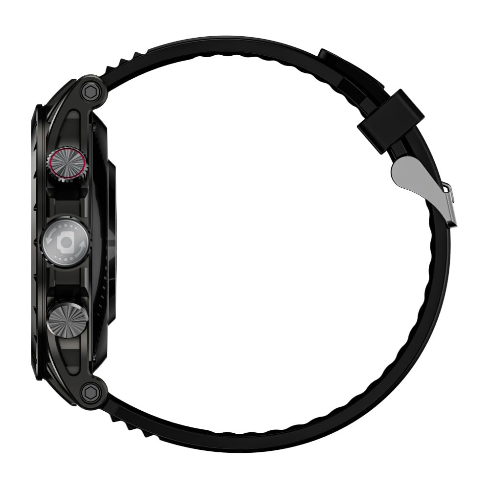 LOKMAT Montre connectée avec carte SIM 4G, écran AMOLED de 1,508", 3 Go + 32 Go, pour homme et femme avec appareil photo rotatif, WiFi, GPS, Android 8.1, montre de fitness tracker d'activité