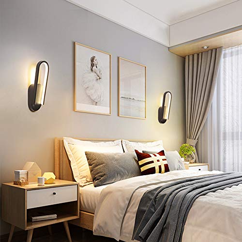 Luz nocturna para pasillo y lámpara de pared LED de 14W con luz cálida interior 2