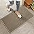 HIYARD Sturdy Front Door Mat, Absorbent Muddy Dirt Resist Welcome Door Mats Outdoor Indoor, Stain and Fade Resistant, Non-Slip Rubber Backing Low Profile Doormat for Entryway, 30×17, Beige