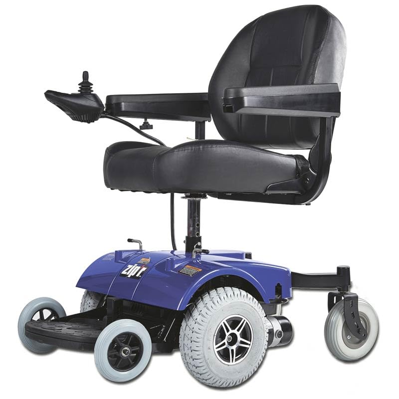 Zip’r PC Power Electric Wheelchair - Full Size Long Range Motorized Wheelchair - Electric Wheelchairs for Adults, Seniors, Elderly, Travel- Power Wheelchair 19.5 Inch Seat - Extended Battery