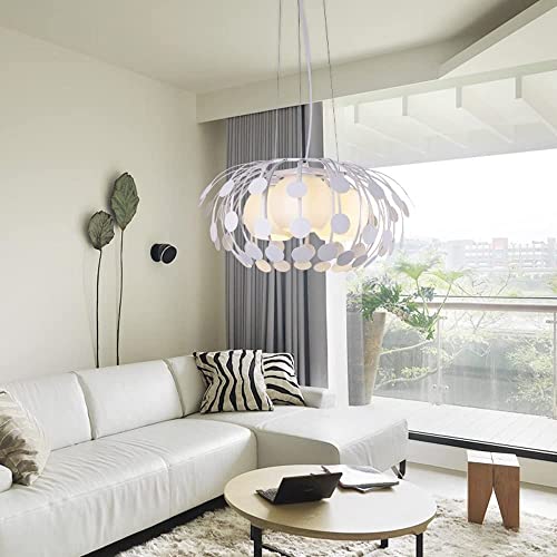 Plafonnier en verre à 3 lampes pour optimiser l'éclairage de table - 4