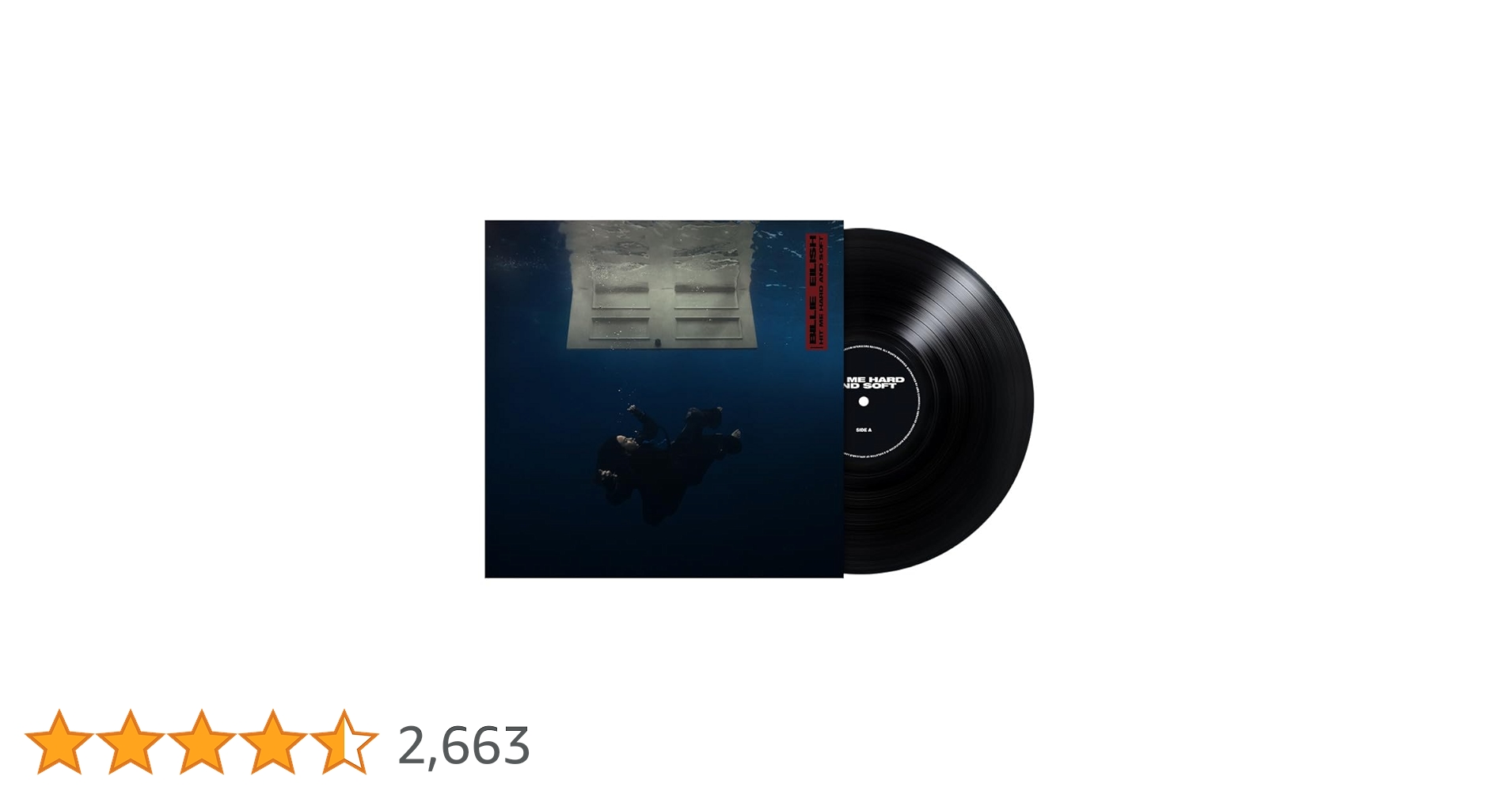 Amazon.co.jp: HIT ME HARD AND SOFT - Billie Eilish [12 inch Analog