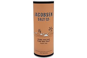 JACOBSEN SALT CO Pure Italian Fine Sea Salt Gourmet Finishing Touch - 816.46 Grams