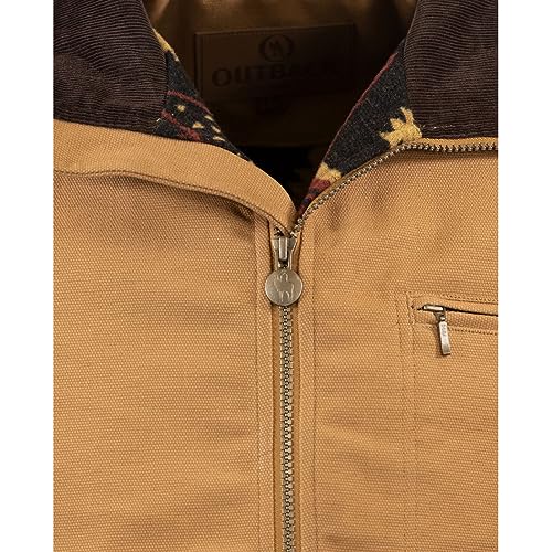 Outback Trading Company Men's Sawbuck Breathable Canvas Casual Cowboy Western Vest with Multiple Pockets3