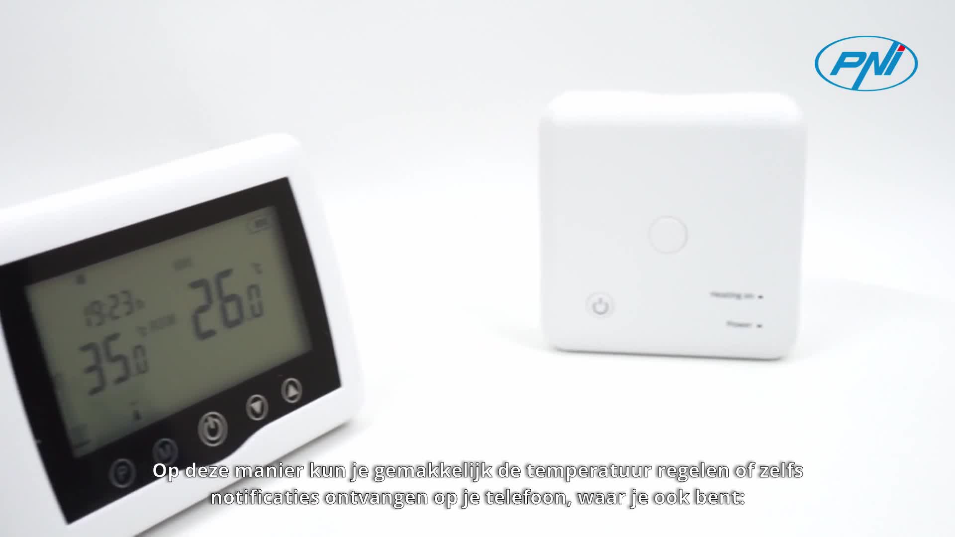 PNI CT410 Pro Slimme thermostaat, draadloos, met wifi, bediening van 2 zones via het internet, voor verwarmingssystemen, pompen, magneetventielen, TuyaSmart app, hysterese 0,2 graden C PNI CT410 Pro Slimme thermostaat, draadloos, met wifi, bediening van 2 zones via het internet, voor verwarmingssystemen, pompen, magneetventielen, TuyaSmart app, hysterese 0,2 graden C