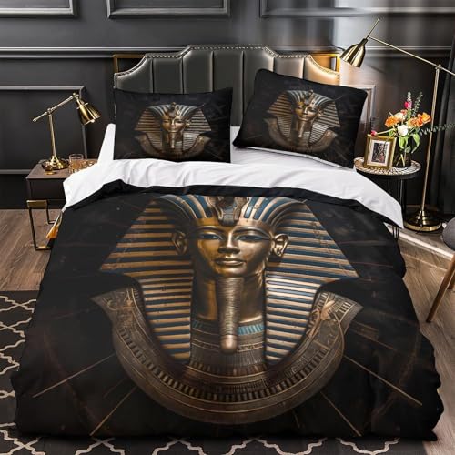Masque de l'Égypte Antique Parure Couette 3D Idée Cadeau Histoire Ados - 2