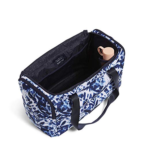 Vera Bradley Women's Recycled Lighten Up Reactive Small Gym Bag, Island Tie-Dye, One Size3