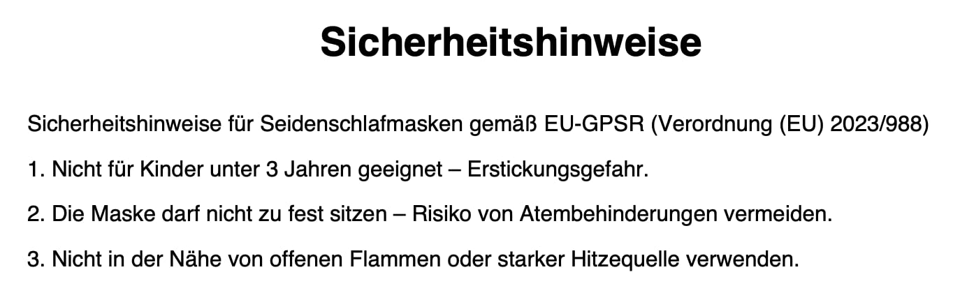 Premium Seidenschlafmaske – 100% lichtdicht – Weiche Polsterung – Hautfreundlich Augenbrille für erholsamen Schlaf – Für längeren REM-Schlaf und schnelleres Einschlafen (Schwarz)