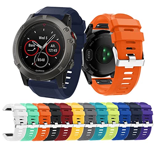 Bracelet silicone libération rapide pour Garmin Fenix 7X 26mm GUMMMY - 2