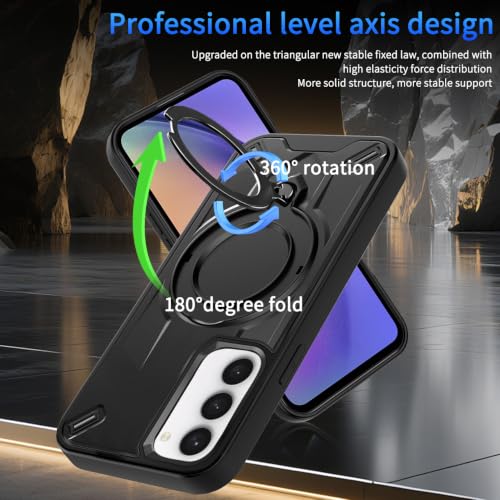 Coque Samsung S23 Plus anneau aimanté pour éviter les bris d'écran - 5