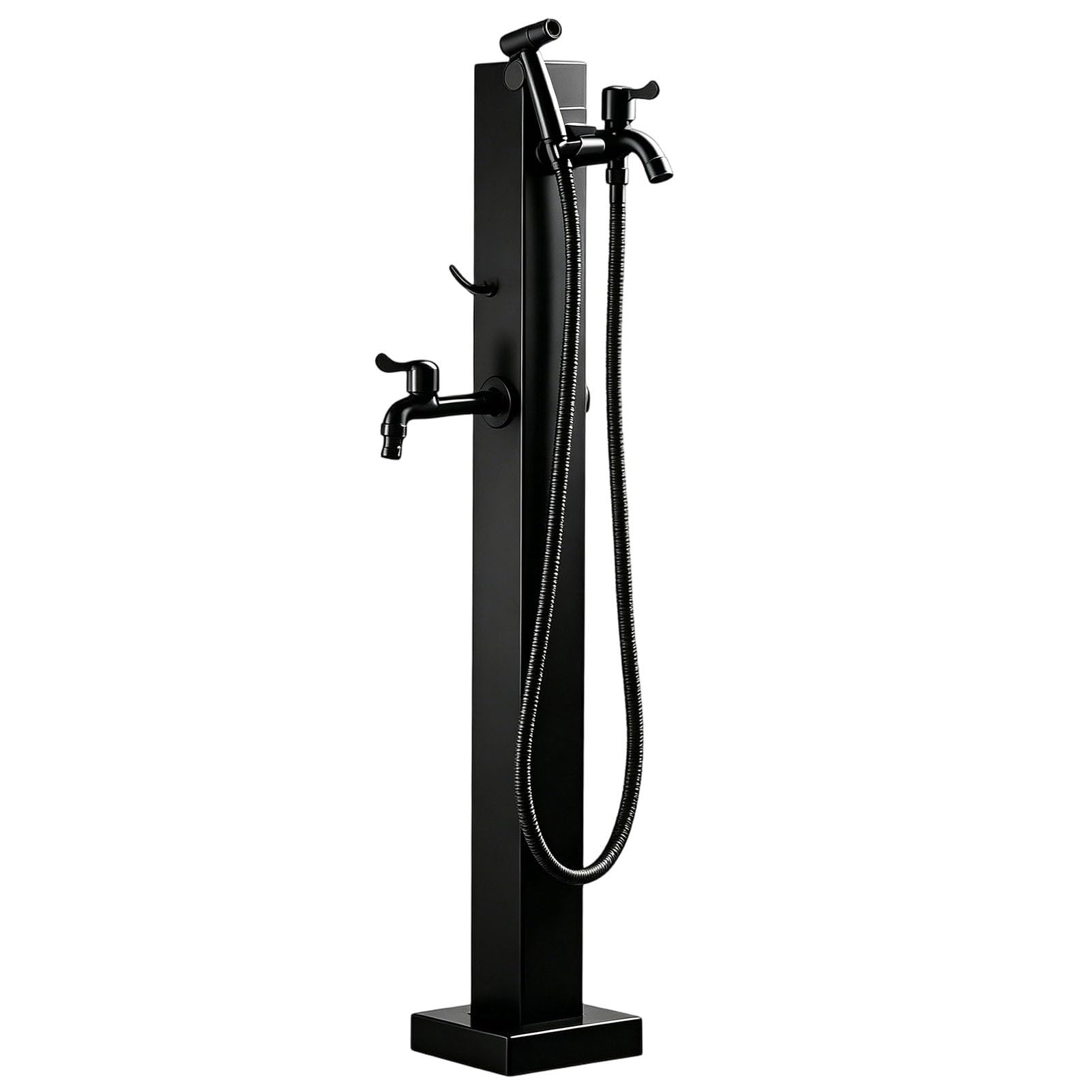 Junvstor Style 3 Garden Water Column With Faucet Outdoor Vertical Antifreeze Yard Hydrant, Floor Mount Garden Tap Standing Outdoor Spigot, Water Feature Fountain For Patio Farm Pasture(,Height: 60Cm/23.6In)