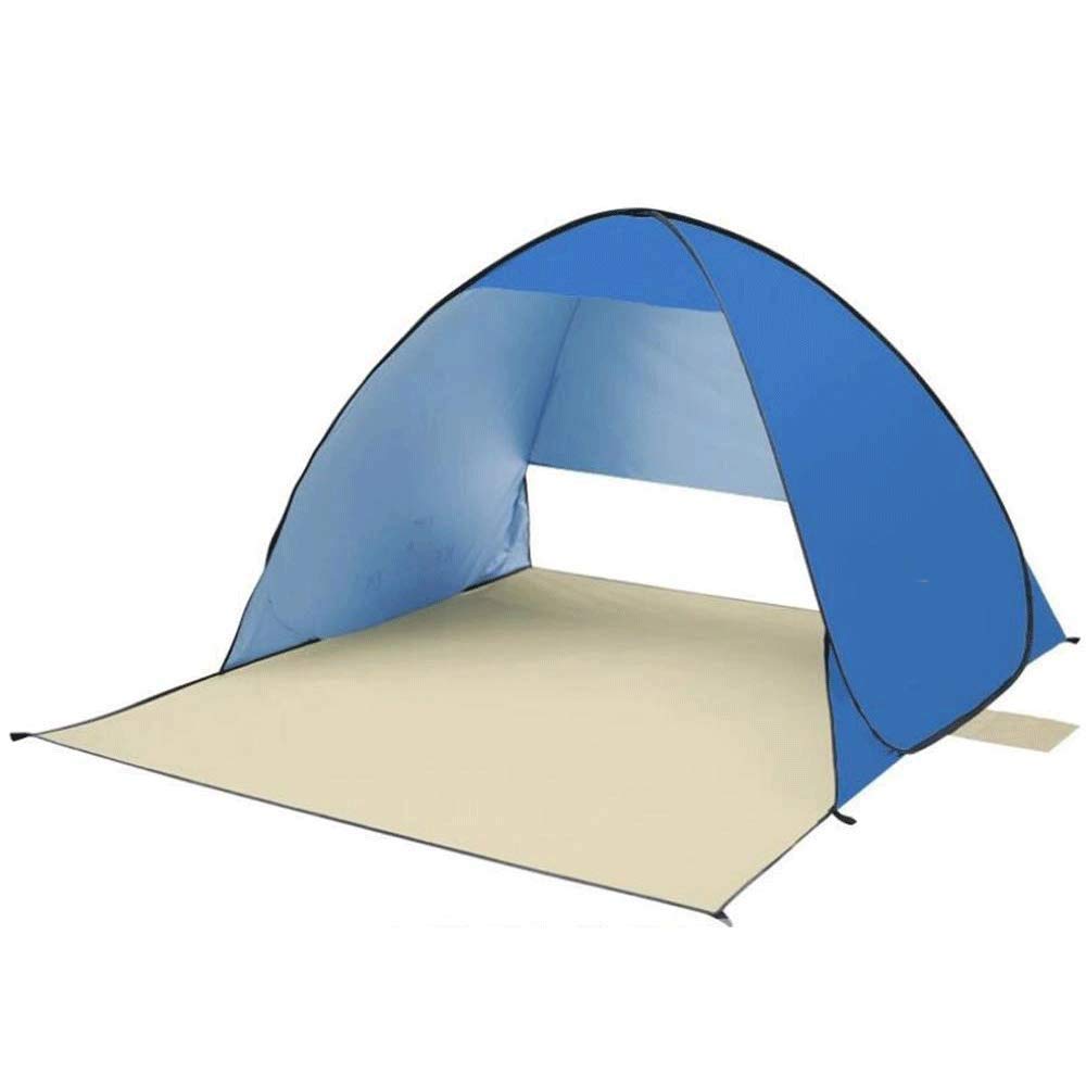 Abri de soleil extérieur pour 3-4 personnes tente de plage et parasol léger
