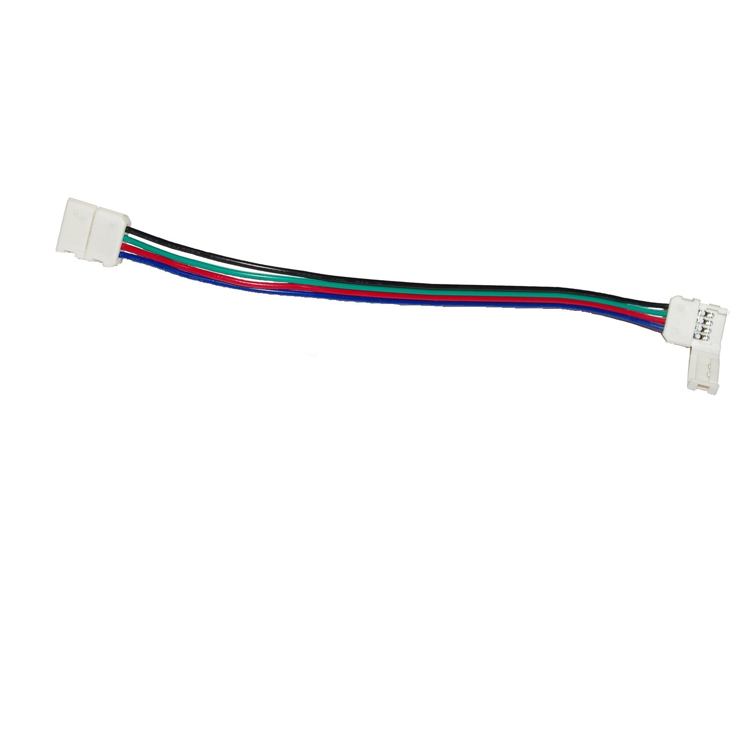 CONNETTOR senza Saldatura per strsce LED RGB COB - YouTube