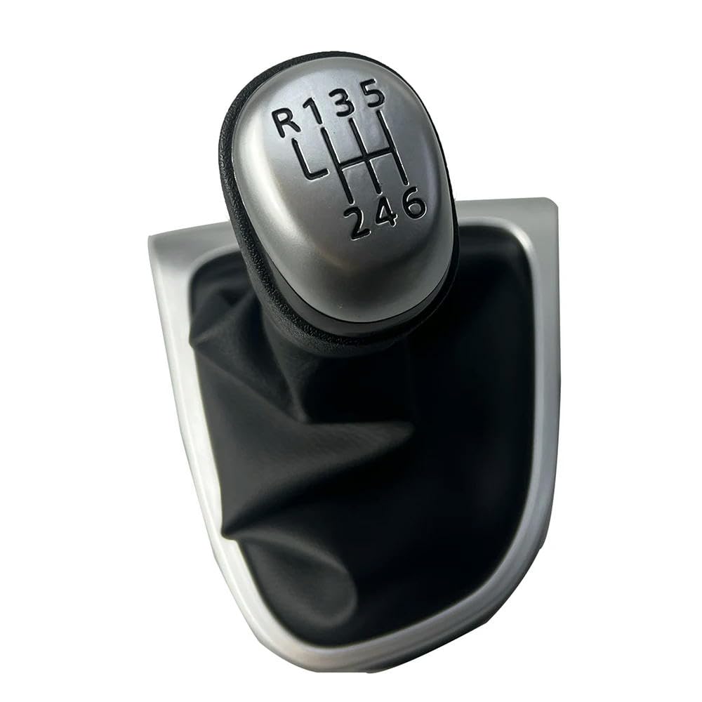GZNBB Car Manual Gear Shift Knob Boot Cover Gaiter Lever Shifter Handle Stick, for Renault Clio 4 IV MK4 2012-2019
