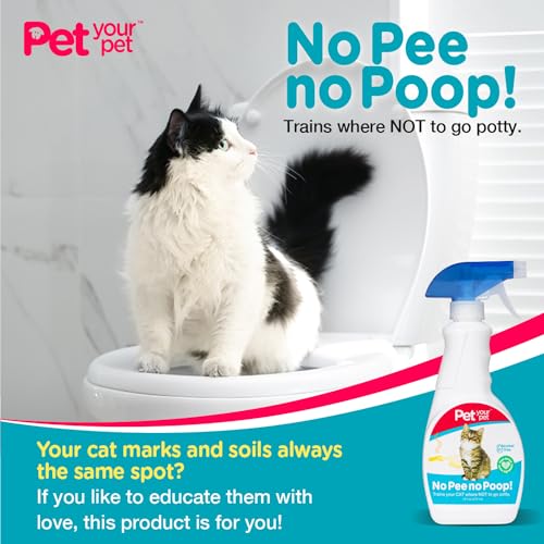 Pet Your Pet No Pee No Poop Cat Potty Training Spray thumb #1