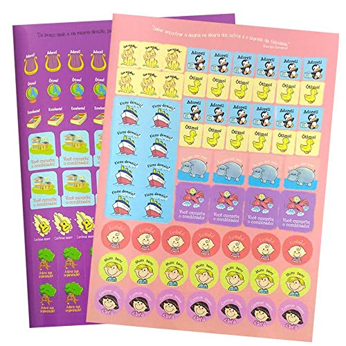 2000 Adesivos de Incentivo para Educadores