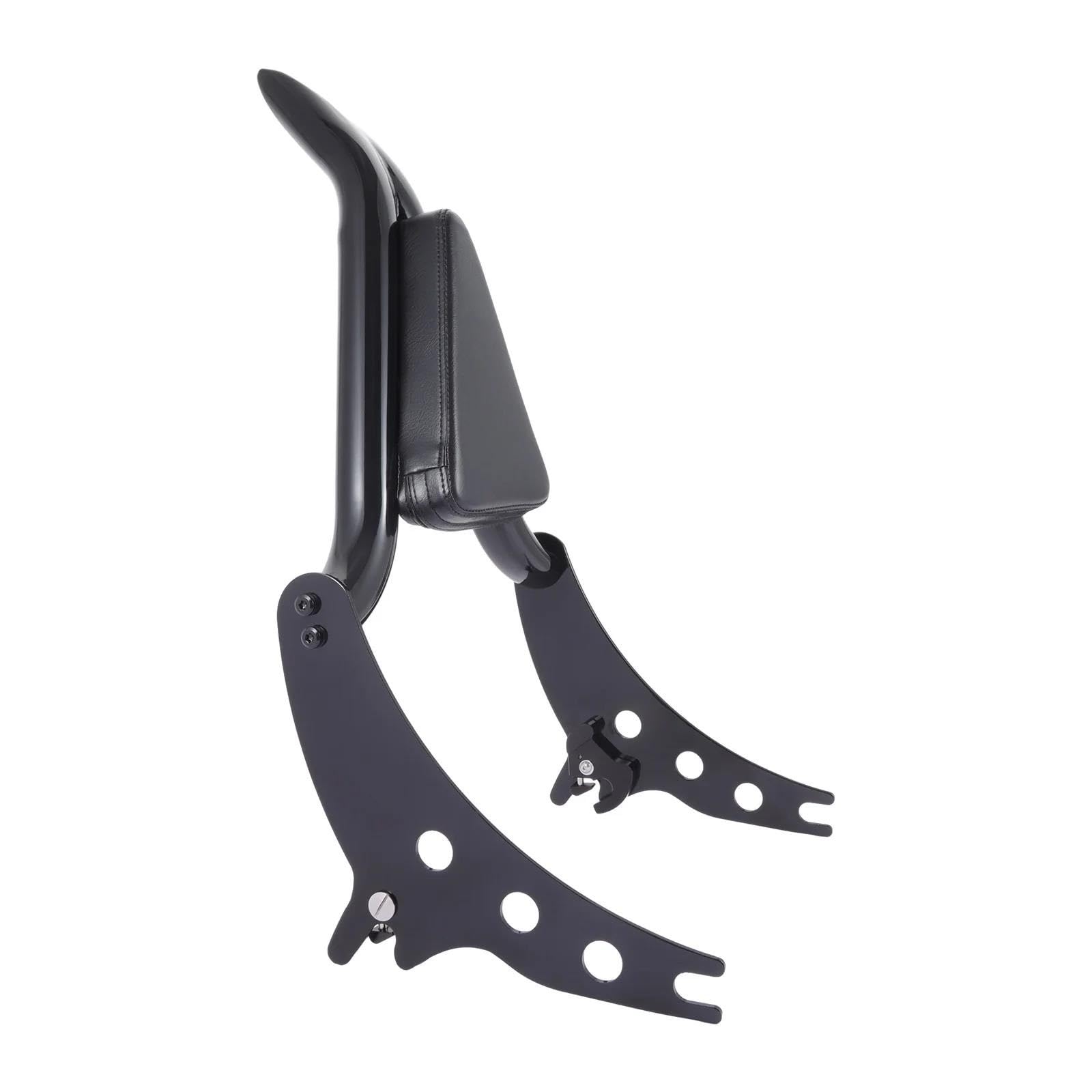 BAYDE Moto Staccabile Schienale Passeggero Sissy Bar Cuscino del Sedile Posteriore per Harley Breakout FXSB 13-23 Breakout FXBR 107 18-20