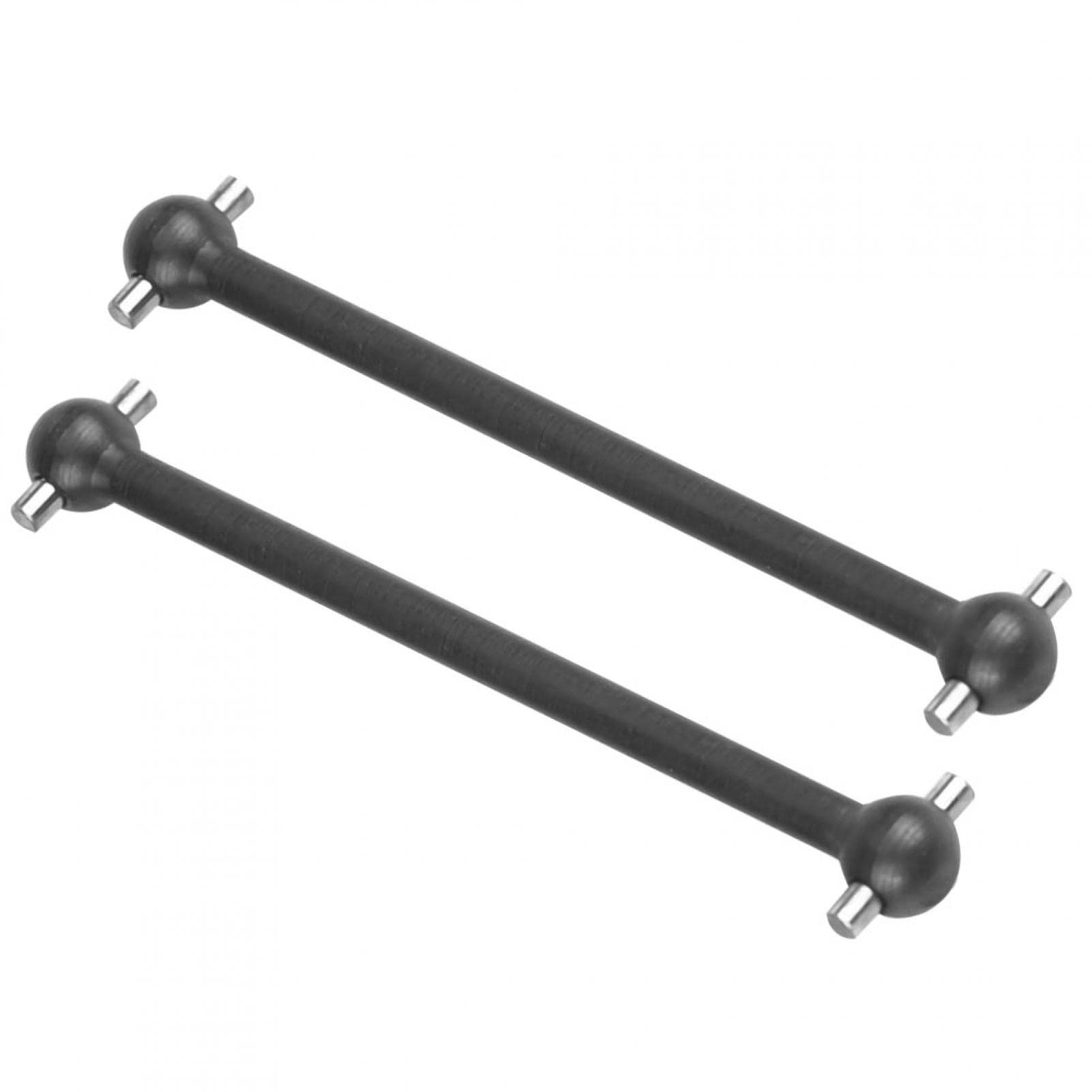Wał napędowy kości psa RC Akcesoria samochodowe Metalowy wał napędowy kości psa Wał napędowy RC Metalowy wał napędowy Naprawa samochodów RC (czarny)