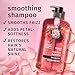 Herbal Essences Shampoo, Rose Hips - Smooth Collection, Shiny Hair with Vitamin E & Jojoba, Safe for Color Treated Hair, Floral Scent, Cruelty-Free, Dermatologist-Tested, 29.2 Fl Oz