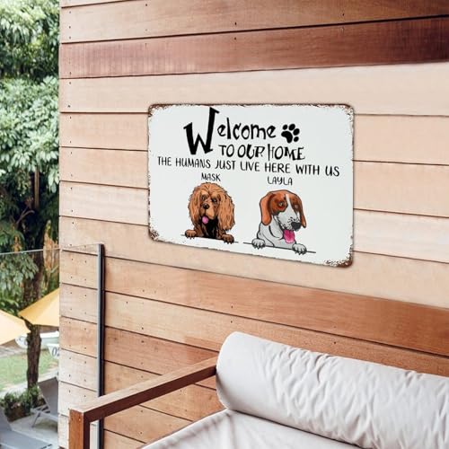 Plaque en métal suspendue cadeau idéal pour décoration de chambre d'homme