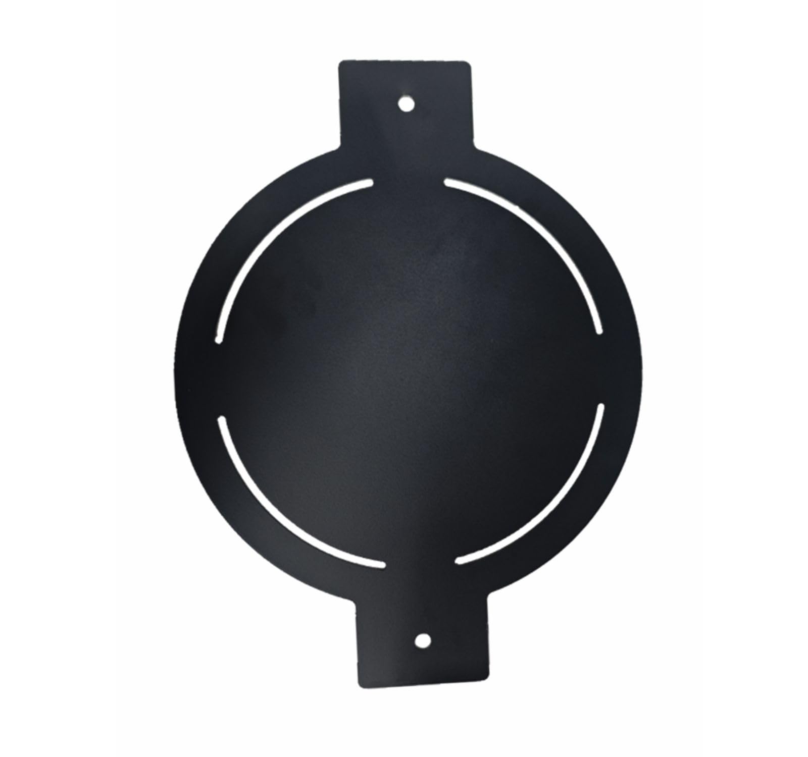 Cible de balle murale 40 x 30 cm - Cible d'exercice en acier avec revêtement en poudre noire - Avec boulons d'ancrage pour salle de sport et fitness - Balle de squash - 40 x 30 cm - Noir
