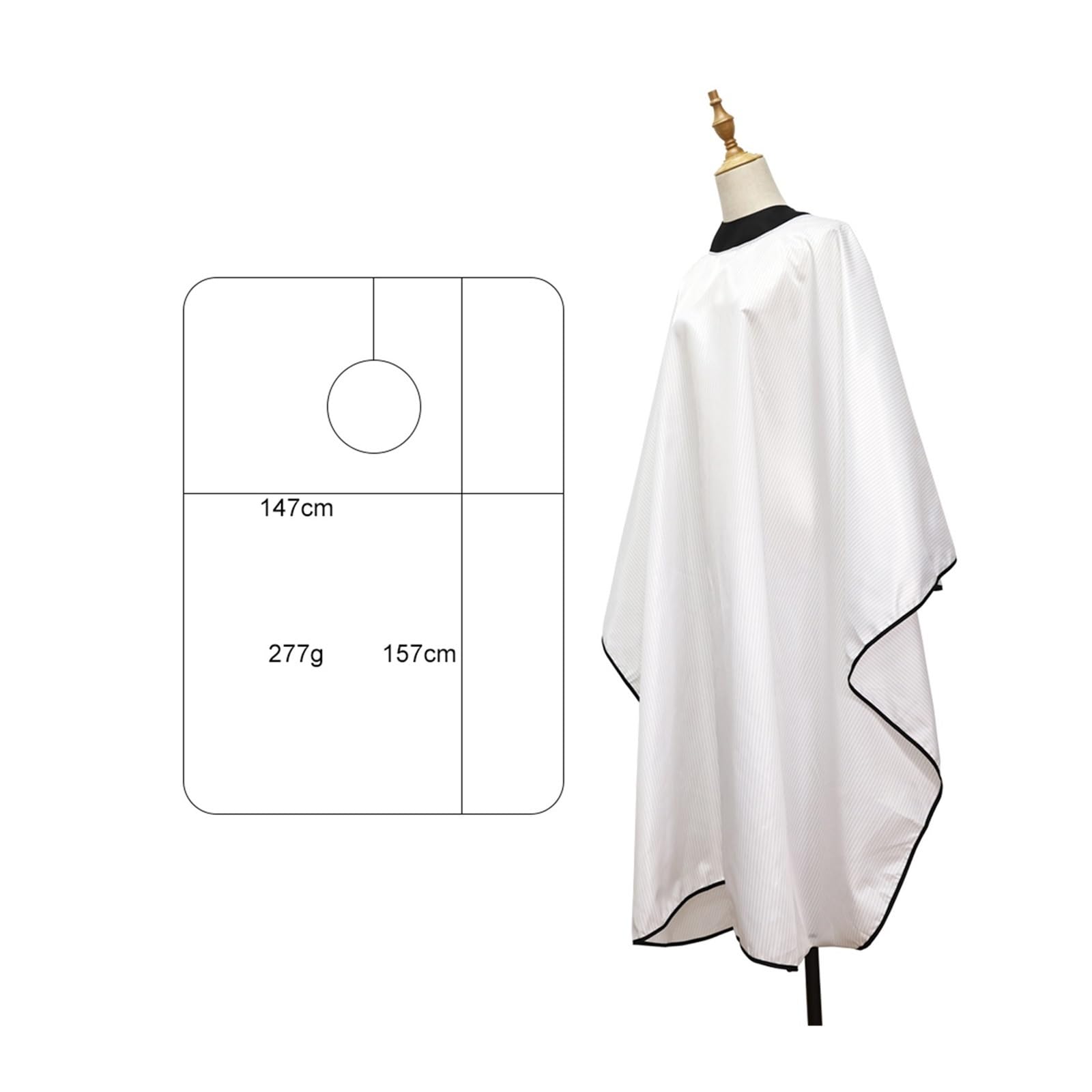 Capa Peluqueria Haircut Coat Anti Static Hairdresser Cloak Salon Gown Professional Hairdressing
