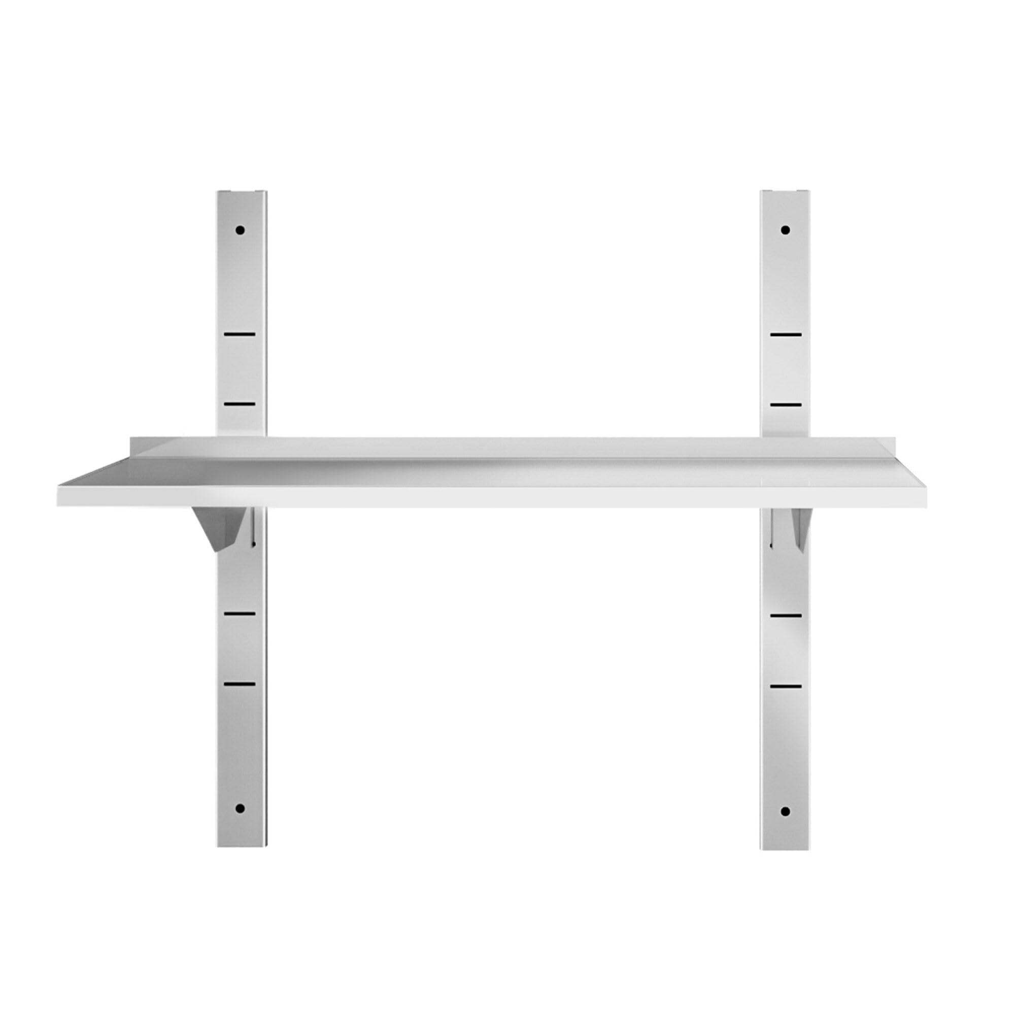 GGM Gastro | WBK83#2 | Wandborde PREMIUM - 800x300mm - mit 2 Etagen