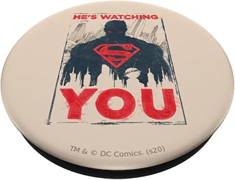 Superman He's Watching You PopSockets Standard PopGrip