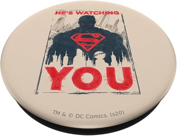 Superman He's Watching You PopSockets Standard PopGrip