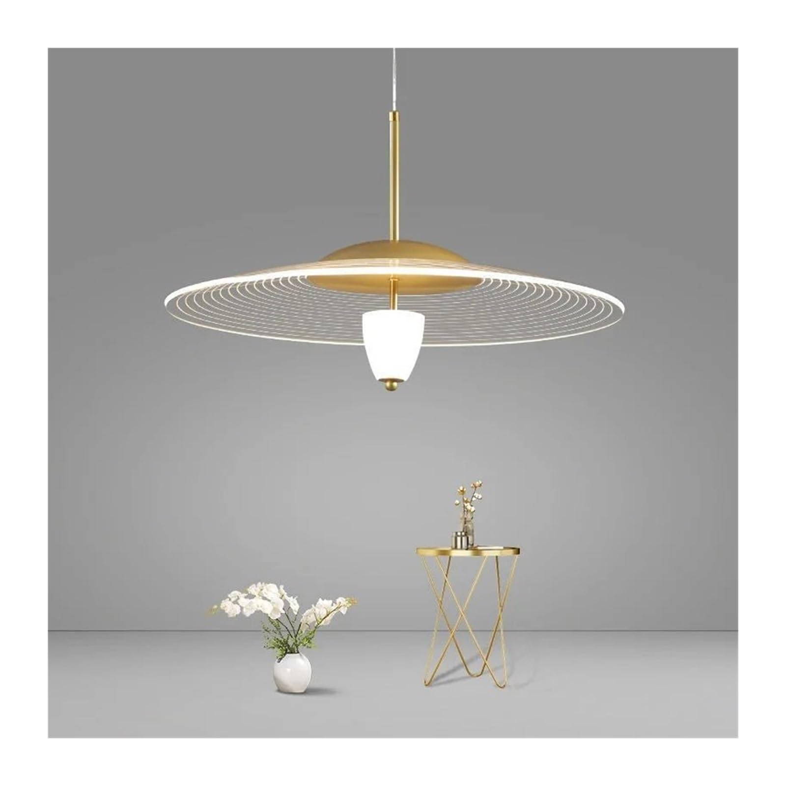 Transparent Acrylic Pendant Lights Dining Room Restaurant Kitchen Hanging Lights Fixtures Living Room Bar Decor