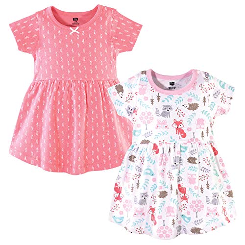 Image of Hudson Baby Girl's Cotton Dresses