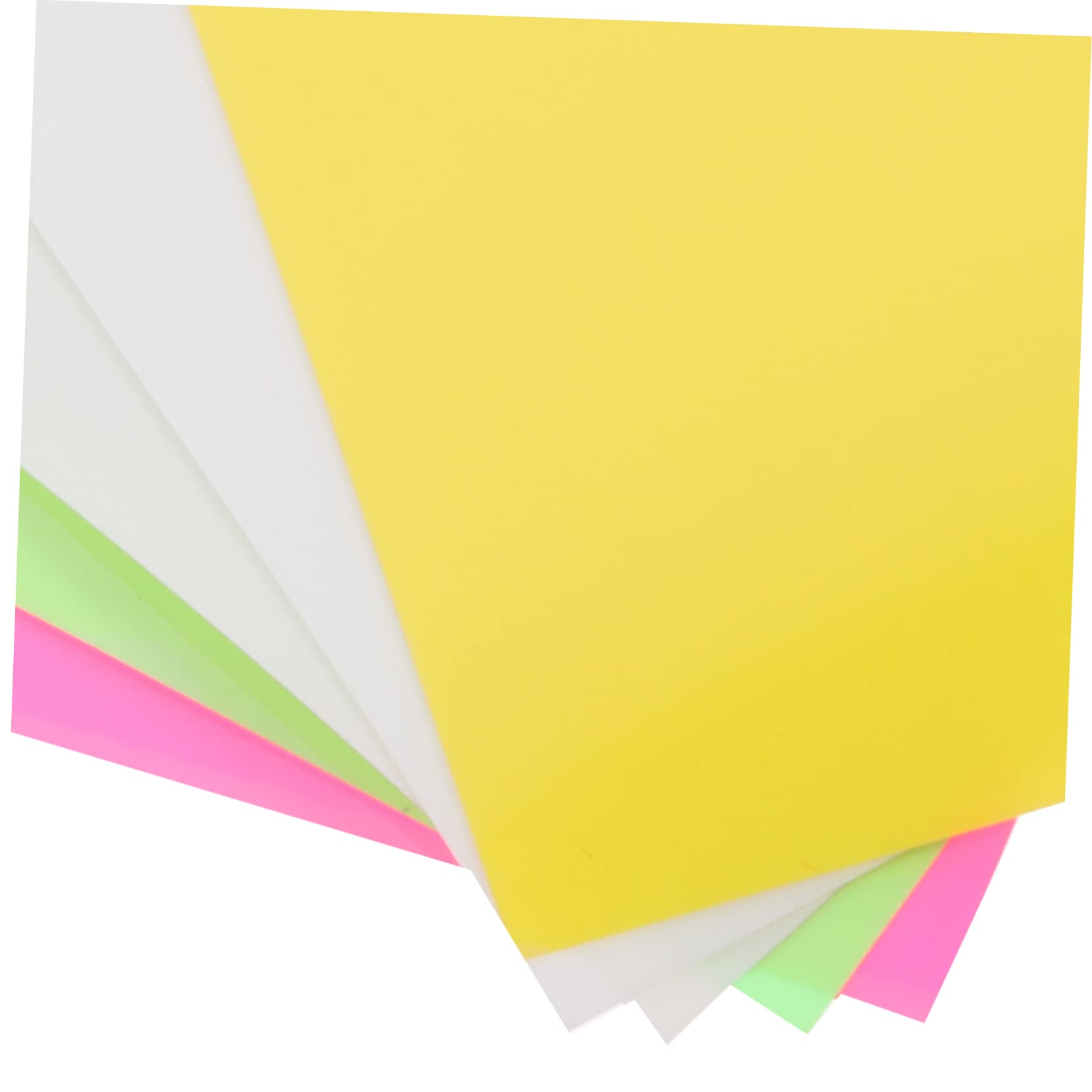 EXCEART 10 Stk Leuchtschriftfolie Grüne Outfits Transferfolie Zum Basteln Wärmeübertragungsvinyl Kompakter Film Hemden Mit Farbwechsel Kleidung Pvc Wärmeübertragungsfolie