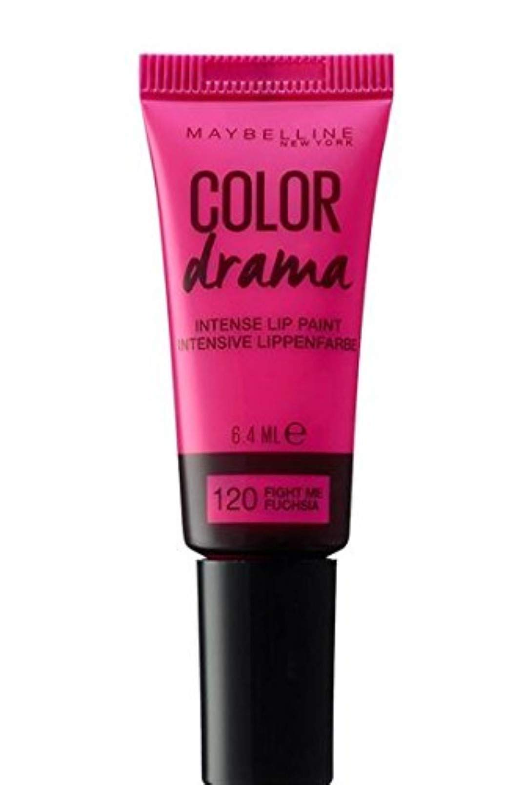Maybelline NY Pintalabios Color Drama Lip Paint Tono 120 Fight Me Fuchsia Pintalabios Gloss