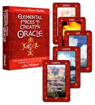 Pamphlet Elemental Forces of Creation Oracle Cards Book