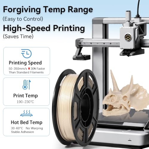 Image of Dynta PLA 3D Printer Filament Bundle 250g, 1.75mm /±0.02mm 6 Colors 1.5KG