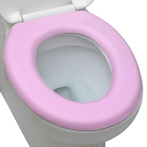 便座クッション EVAフォーム便座クッション 洗ってサッと拭けるので、便座への直接接触が軽減されます 厚手で快適、非吸水性、防水性 便座カバー 取付け簡単 O型 吸着タイプ ずれない トイレ 便座シート 拭けるらくらく 防水防臭 便座対応 家庭用