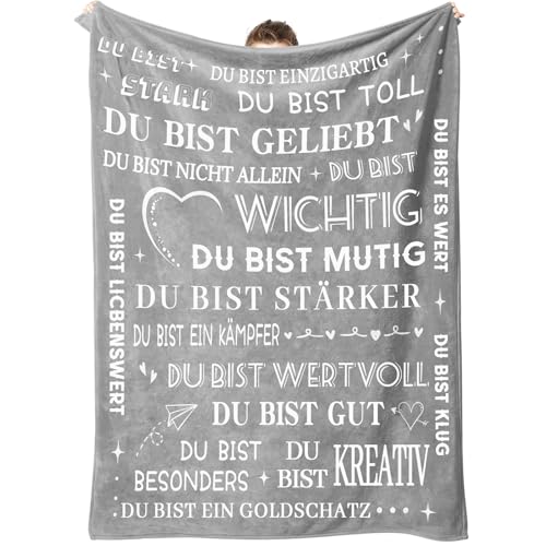 Aellowet Geschenke für Freundin, Personalisierte Decke Geschenk Freundin...