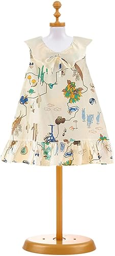 Miniatura 6 de EXCEART 10 piezas de ropa de muñeca forma vestido muñeca soporte de exhibición figura de acción maniquí modelo soporte accesorios