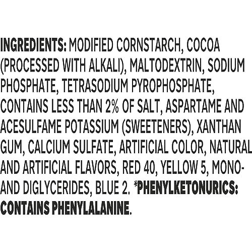 Image of Jell-O Chocolate Flavor Zero Sugar Instant Reduced Calorie Pudding & Pie Filling, Family Size, 2.1 oz. Box