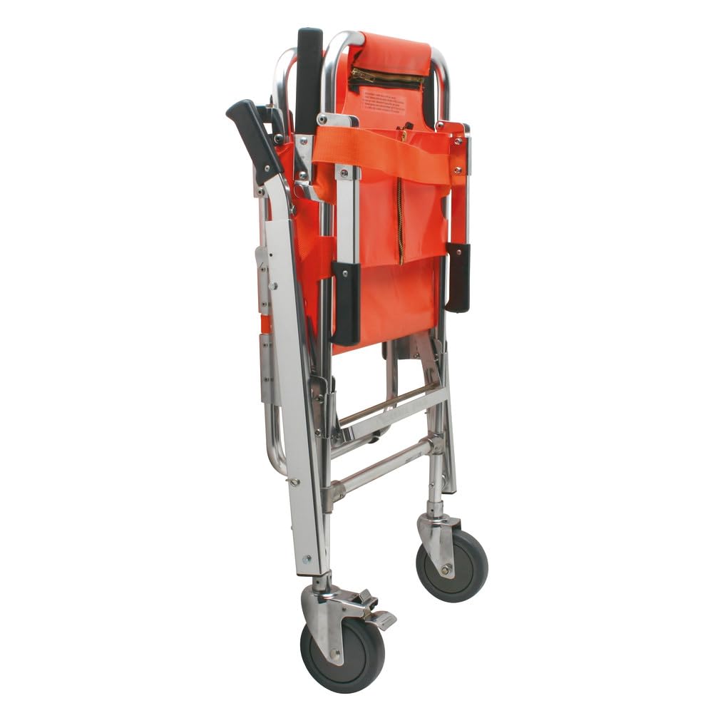 Dönges Tragestuhl (Transportstuhl Evakuierungsstuhl Tragstuhl Patiententransport Treppenstuhl Krankenstuhl) Abmessung: 91 x 71 x 52 cm/Abmessung zusammengeklappt: 91 x 19,5 x 52 cm