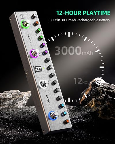 Lekato TANK-G Bass Multi Effects Pedal thumb #3